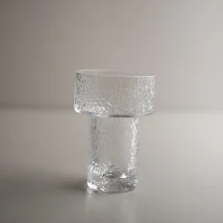 KEEPER structure vase small, clear