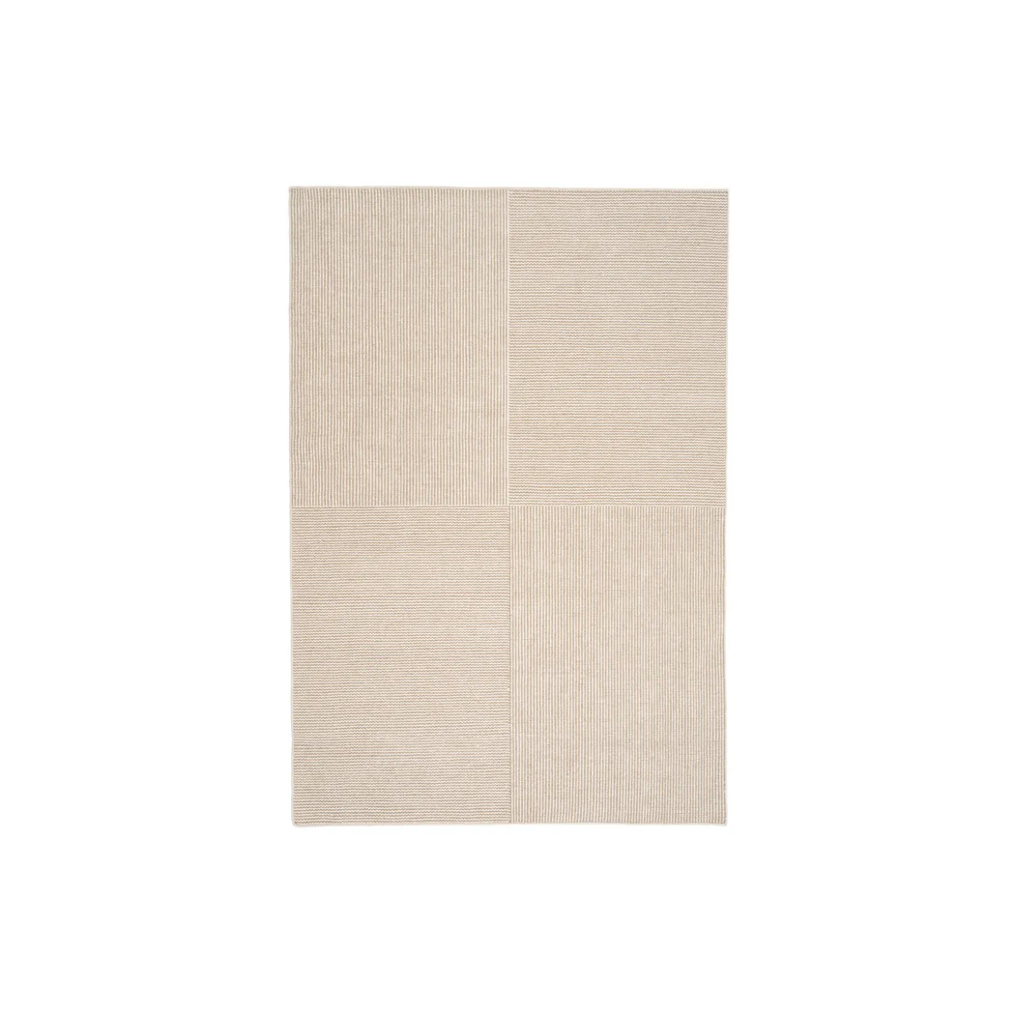 Kent gulvteppe, white