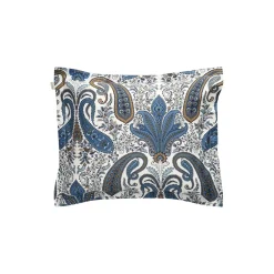 Key West Paisley putetrekk, sateen blue