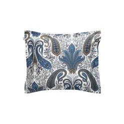 Key West Paisley putetrekk, sateen blue