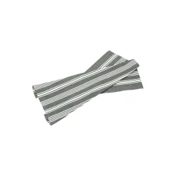 Kjøkkenhåndkle resirkulert Eco Stripe, skoggrønn