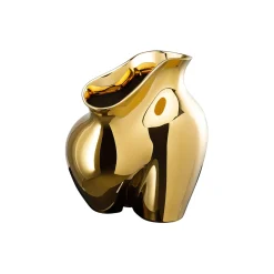 La Chute Gold titan Vase La Chute 26 cm
