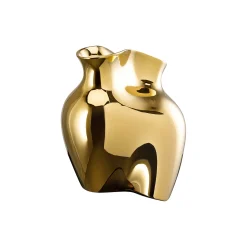La Chute Gold titan Vase La Chute 26 cm