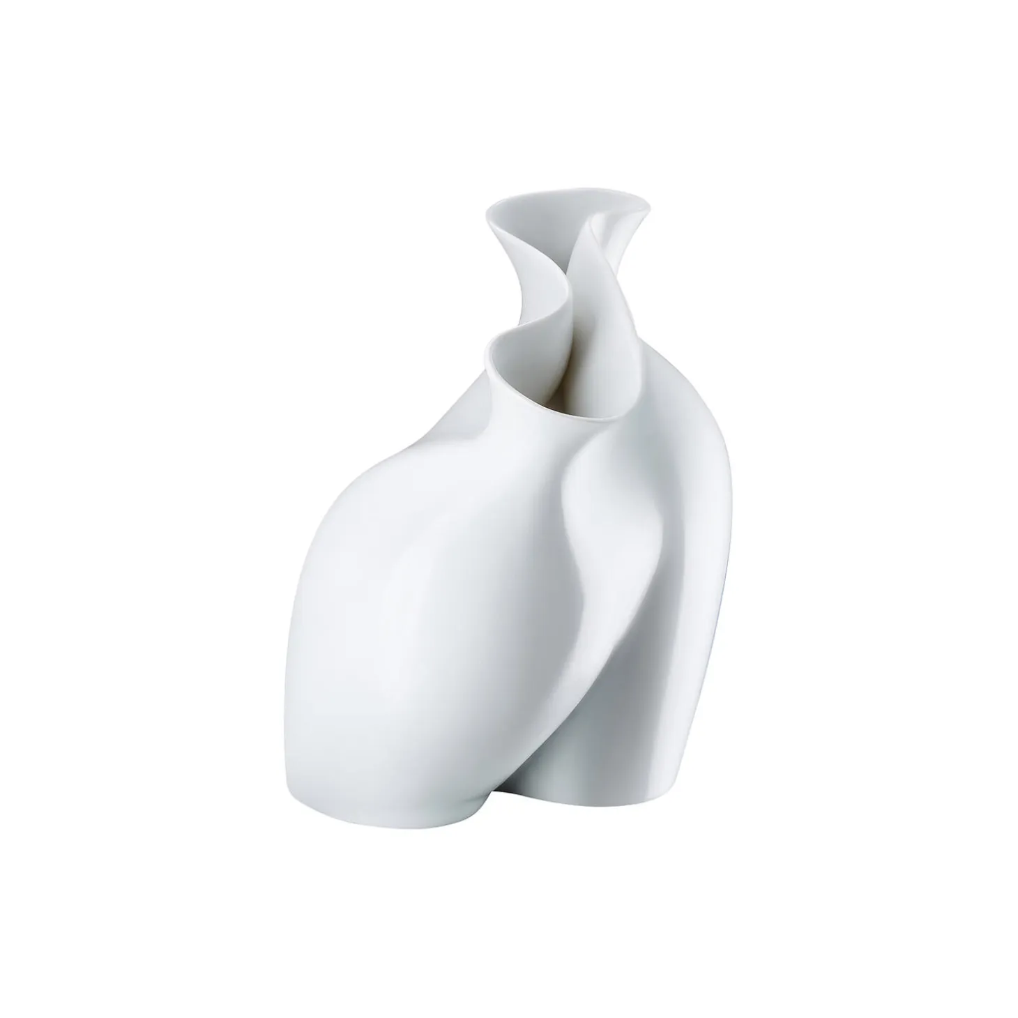 La Chute Hvit Vase La Chute 26 cm