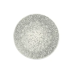 Lace tallerken 20 cm, grey