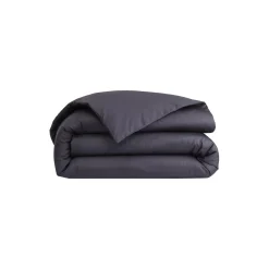 Lattice Duvet Cover, carbon