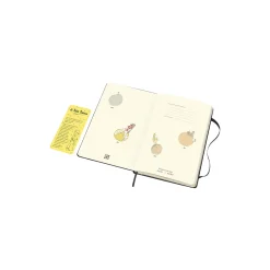 Le Petit Prince Collection Box Notebook linjert, sort/gul