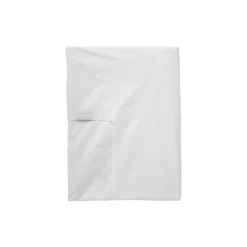 Lerretvevet laken, white
