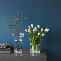 Limelight Rose Vase, clear