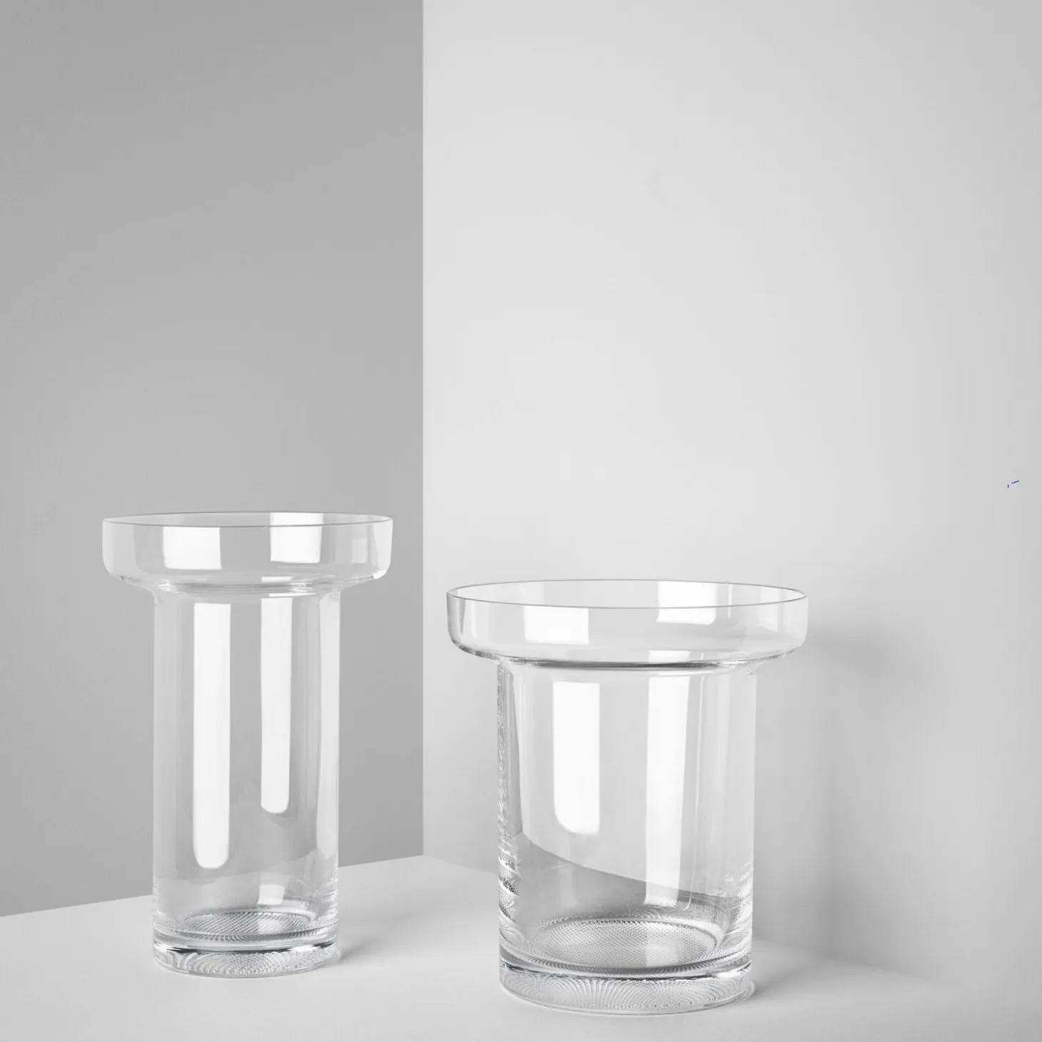 Limelight Rose Vase, clear