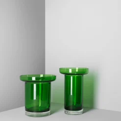 Limelight Rose Vase, green