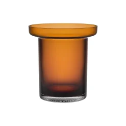 Limelight Tulip Vase, amber