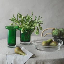 Limelight Tulip Vase, green