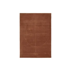 Lineal Poem gulvteppe, amber