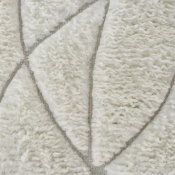 Lineal Sweep gulvteppe, white