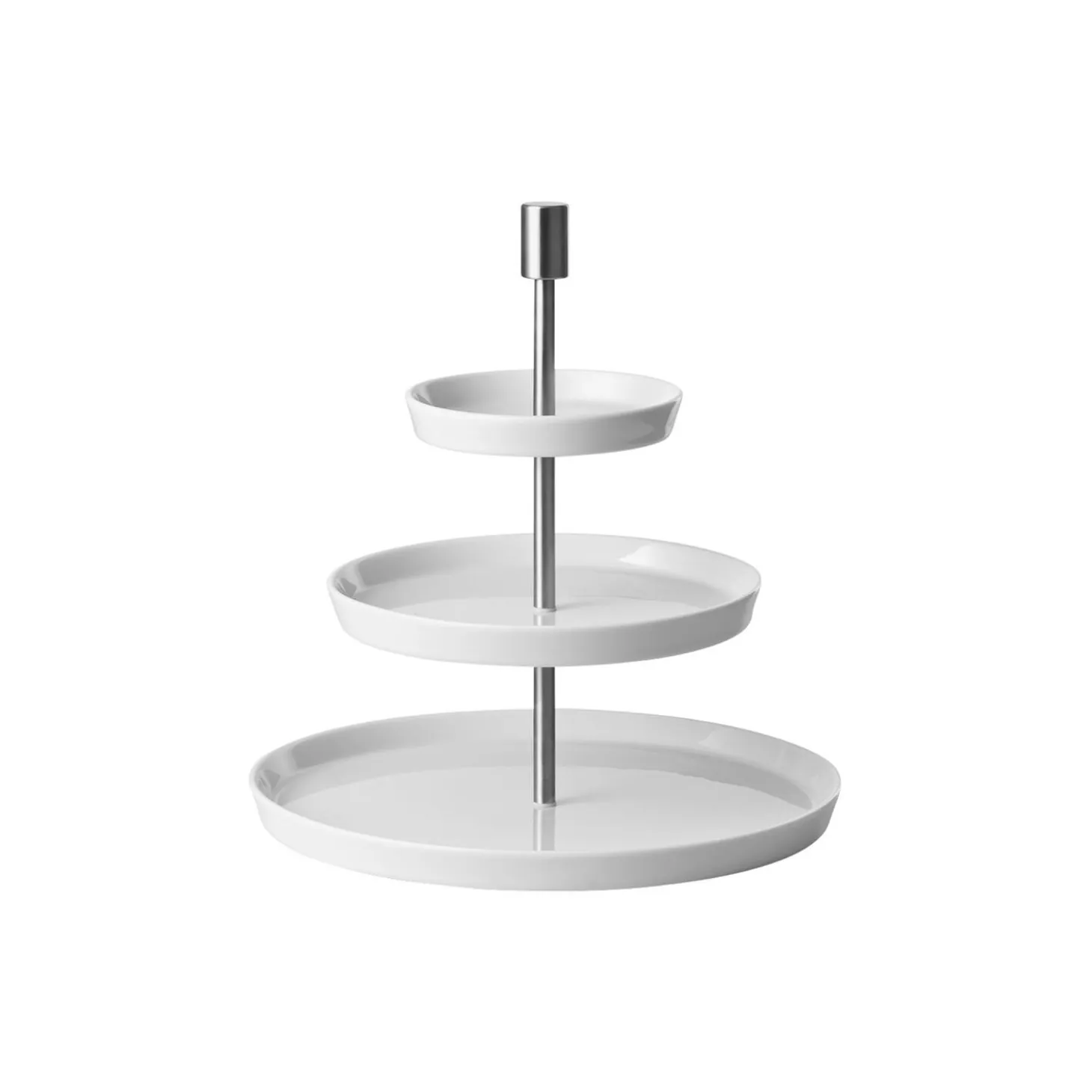 Loft Weiss Etagere, 3 tiers