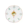 Lucia dyp tallerken 22 cm, hvit/rød/grønn