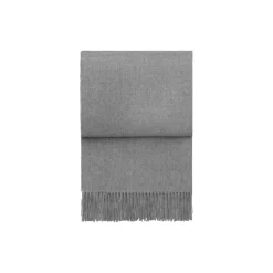Luxury pledd, light grey
