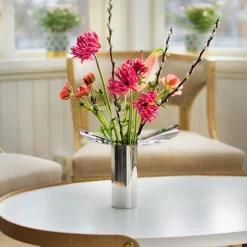 Löv lysestake/Vase