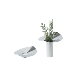 Löv lysestake/Vase