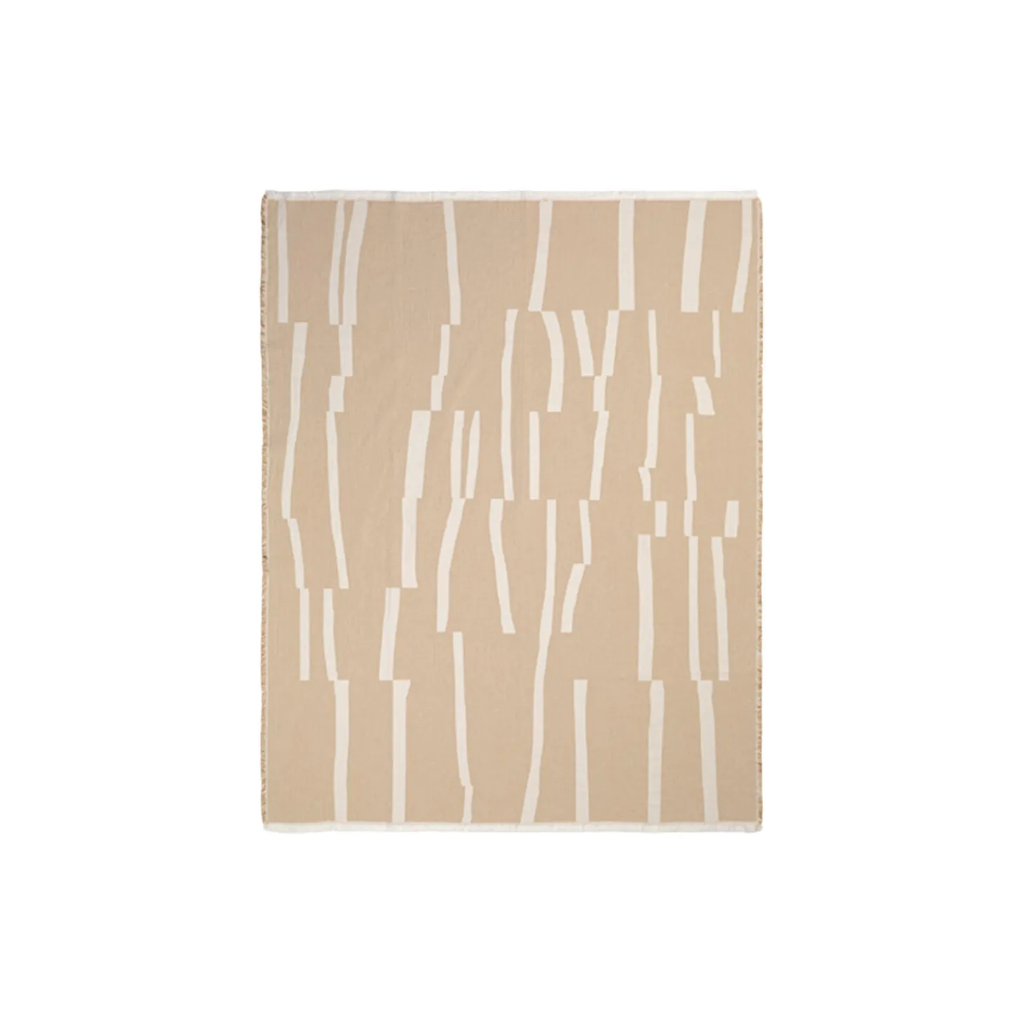 Lyme Grass pledd, beige