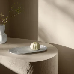 Lyngby Tura Oval serveringsfat Small