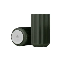 Lyngby Vase, mørk grønn