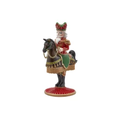 Lysholder nøtteknekker, grønn/rød