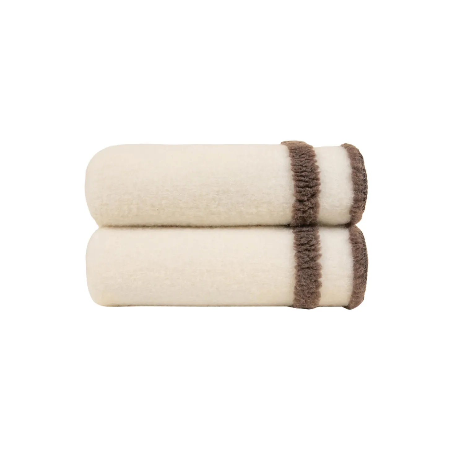 MAGNOLIA Easy boiled wool pledd 150x190cm, rosa