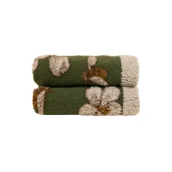 MAGNOLIA GREEN Boiled wool pledd 150x190cm