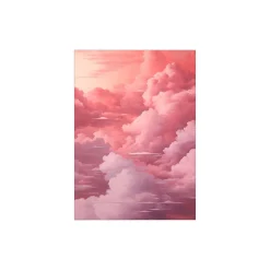 Mal rosa himmel