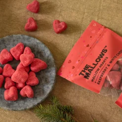 Mallow Hearts Raspberry