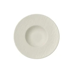 Manufacture Rock pastatallerken, blanc
