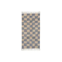 Mara vaskbart teppe, mist blue/warm sand