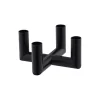 Matrix Mini 4-Arms Candleholder, matte black