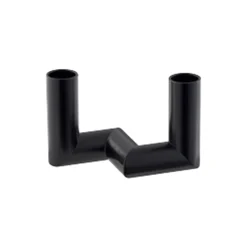 Matrix Mini 2-Arms Candleholder, matte black