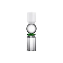Memphis T-Light Holder, clear