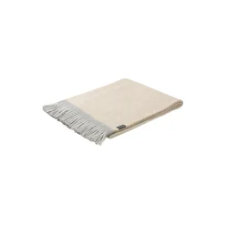 MERIMA pledd, white / beige