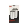 Miksebeger sett med lokk, 400 ml + 600 ml