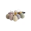 Mini egg 8 stk., pastel marble