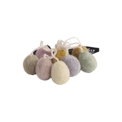 Mini egg 8 stk., pastel marble