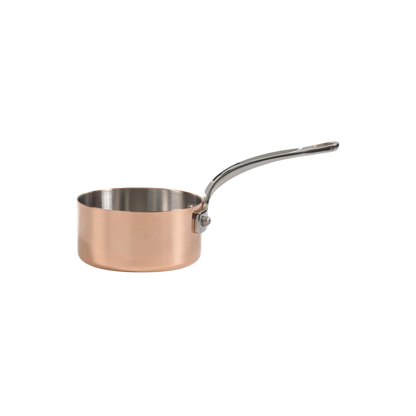 Minikasserolle i kobber 9 cm, kobber
