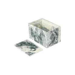 Mist boks 10x15, emerald off-white