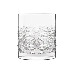 Mixology Textures Vannglass/whiskyglass, 4 stk.