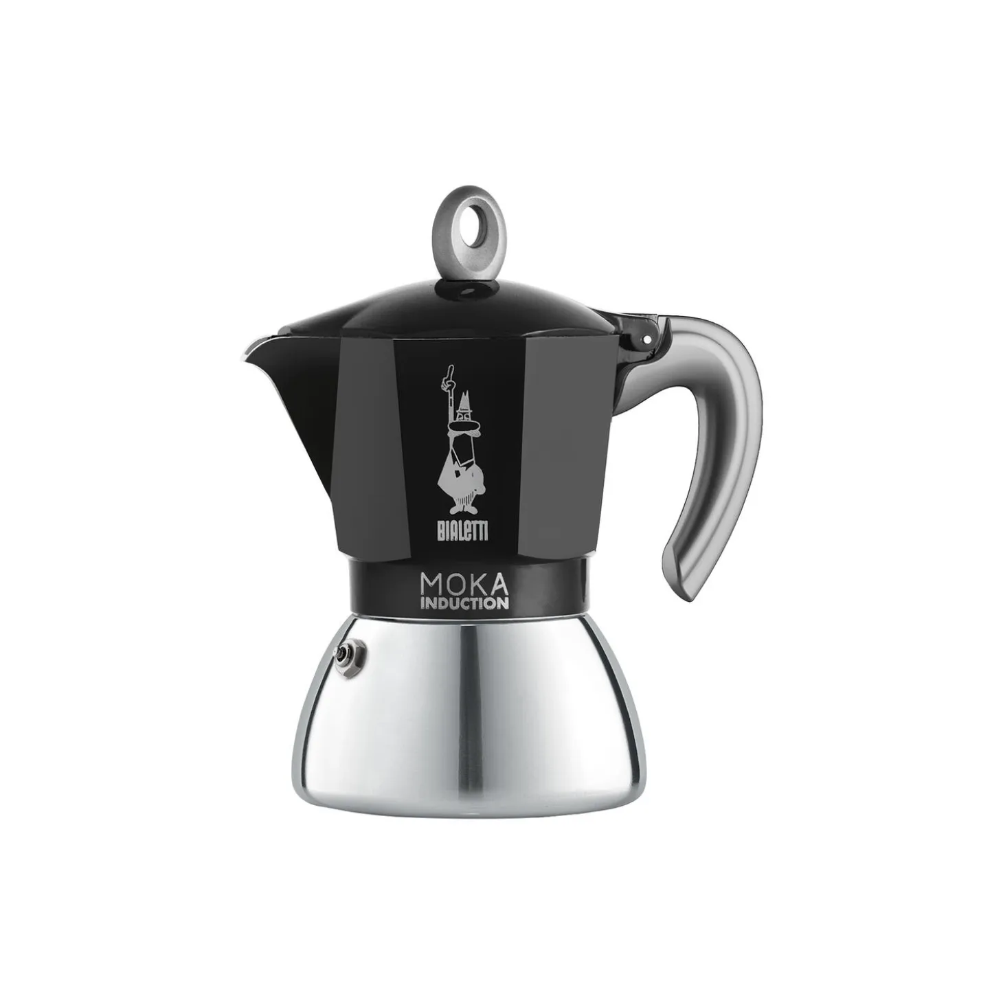 Moka Espresso Maker for Induction, 6 cups