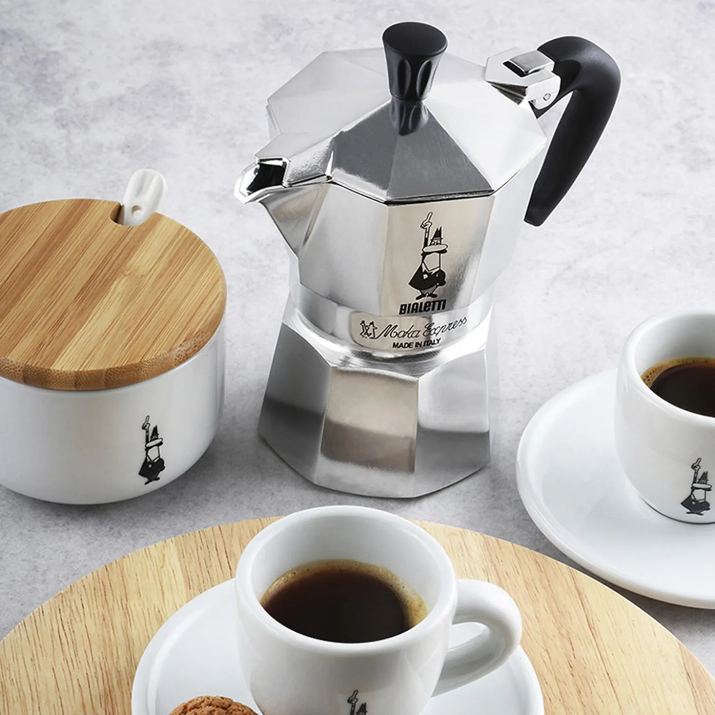 Moka Express espressokanne, 2 kopper