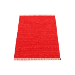 Mono gulvløper, coral red/red