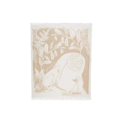 Moomin throw, beige