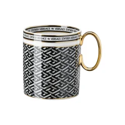 Mug with handle, signature black