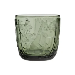 Mummi drikkeglass 28 cl 2 stk., furugrønn